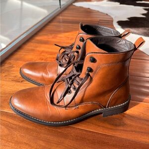 Men's Brown Leather Boots